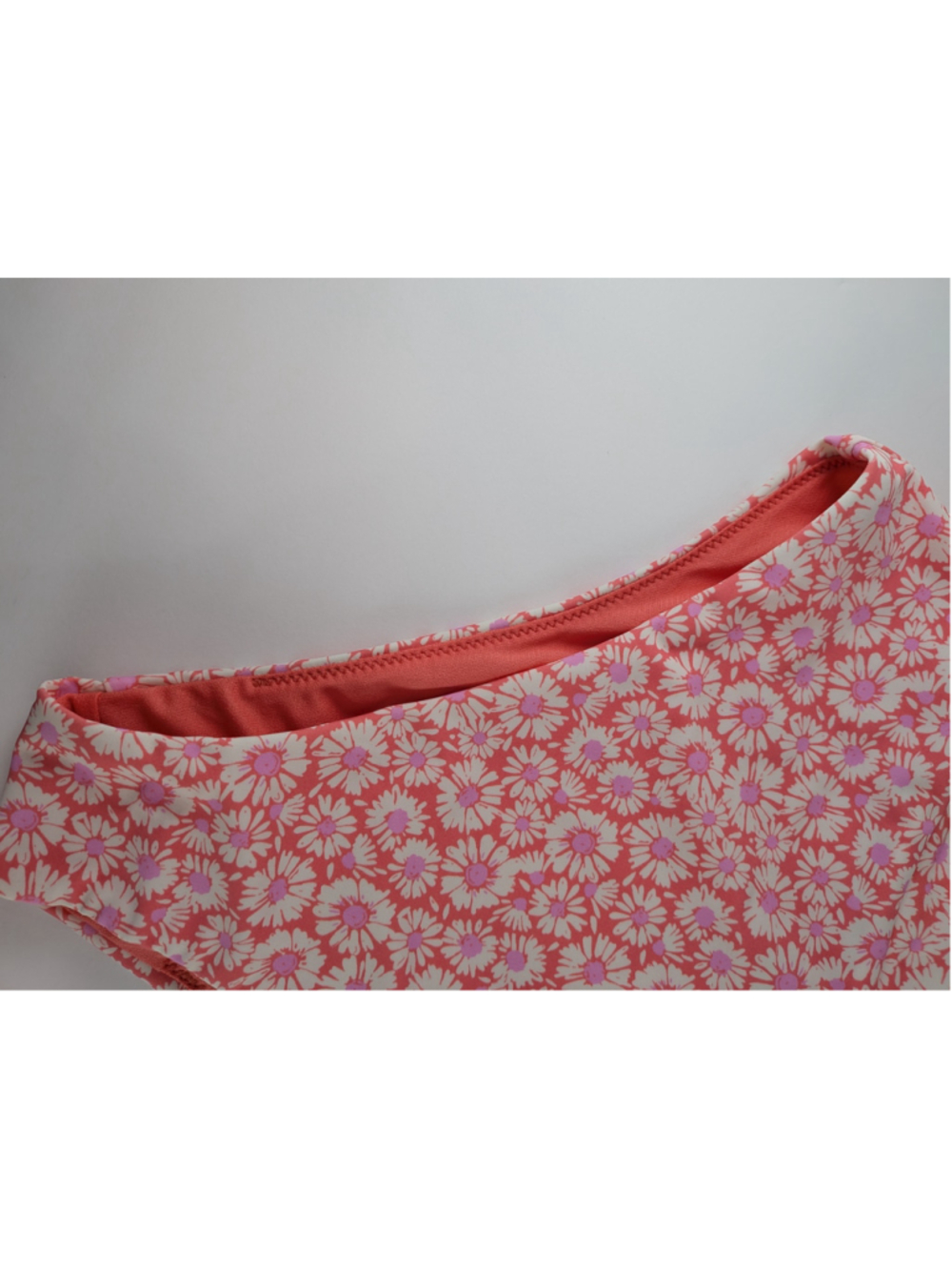 Raisins Coral & White Daisy Floral Bikini Bottoms S - Picture 4 of 9